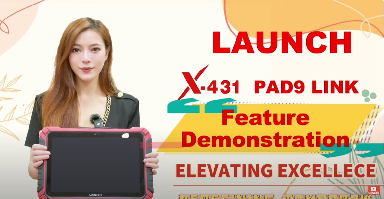 LAUNCH X431 PAD Ⅸ LINK（パッドナインリンク）デモンストレーション動画 エピソード①